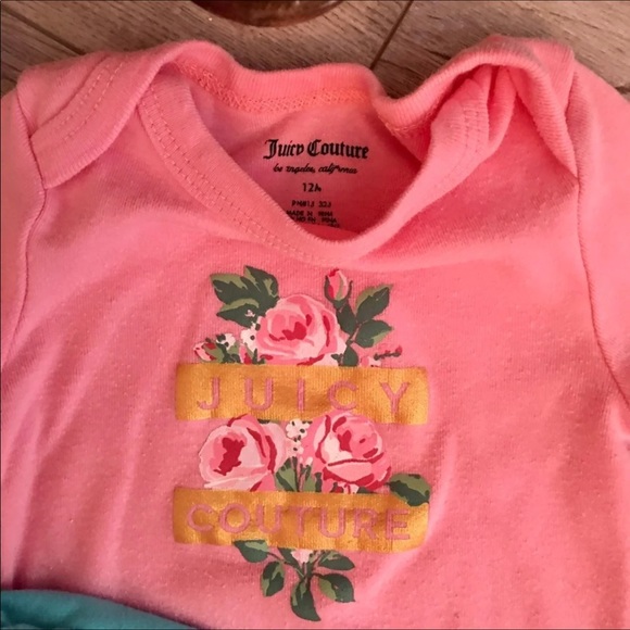 Juicy Couture Onesies 3pc Set - Picture 5 of 7